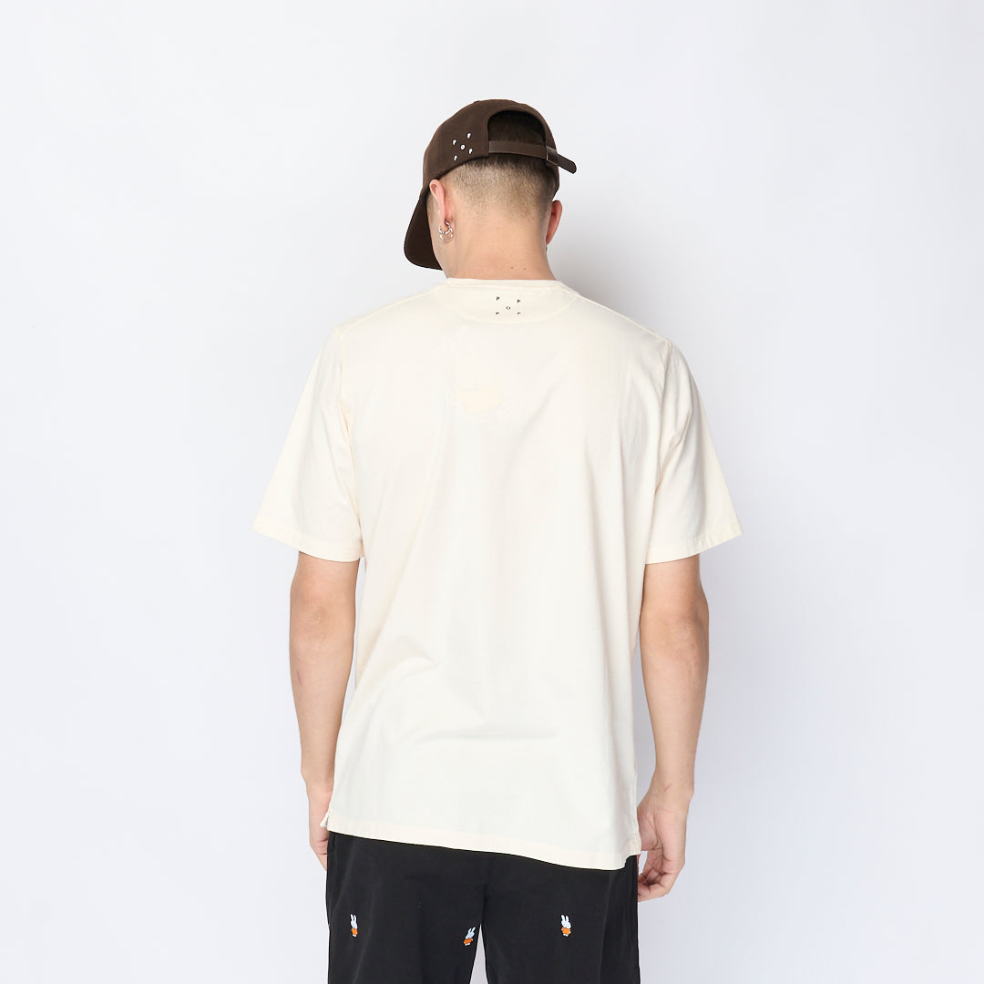 Pop Trading Company - Miffy Big P T-shirt (Off White)