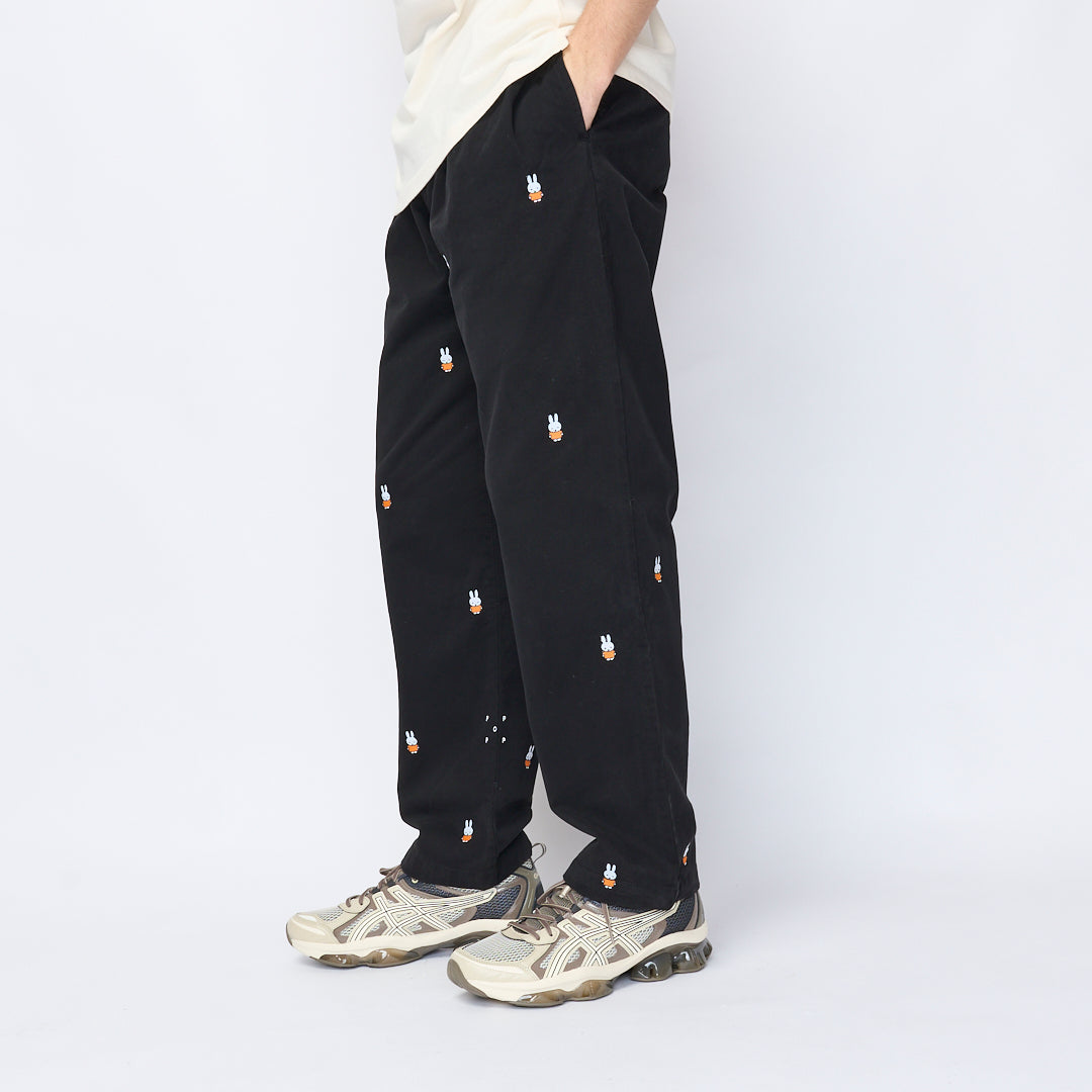 Pop Trading Company - Miffy Suit Pant (Black)