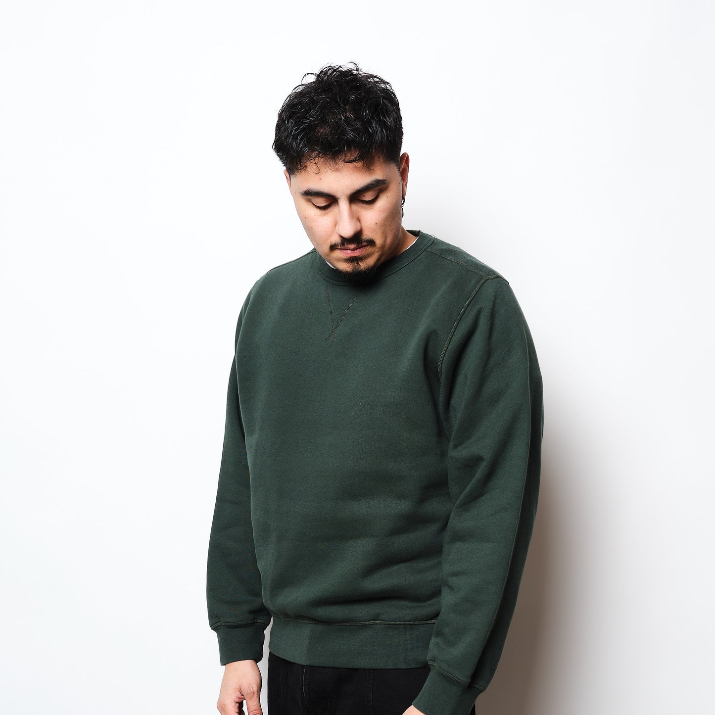 Pop Trading Co - Logo Crewneck Sweat (Darkest Spurce)