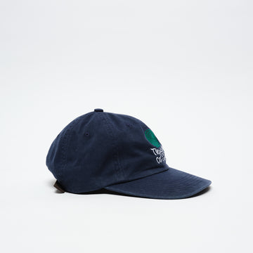 Pop Trading Company - Block Sixpanel hat (Navy)