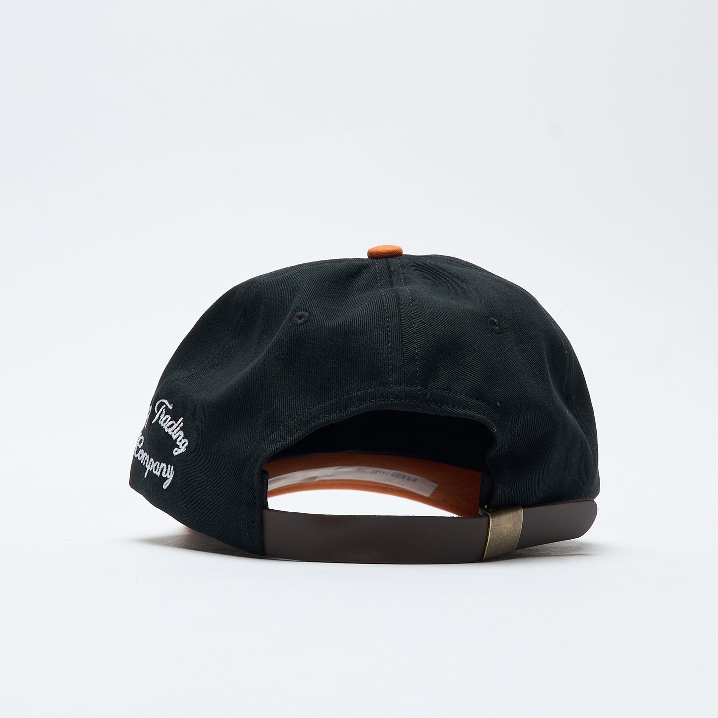Pop Trading Company - O Sixpanel Hat (Black/Orange)