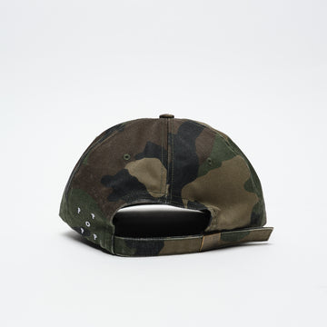 Pop Trading Company - O Sixpanel Hat (Camo/Charcoal)