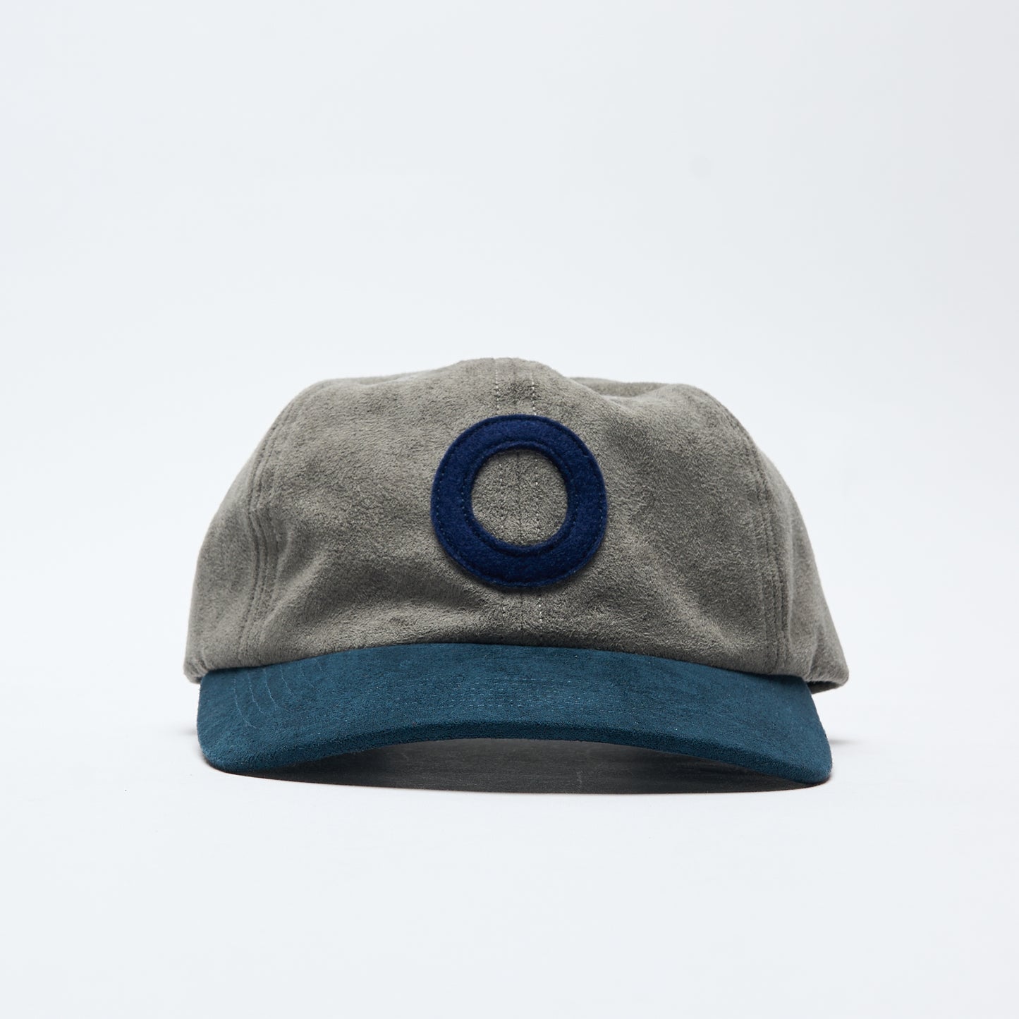 Pop Trading Company - O Sixpanel Hat (Grey/Navy)