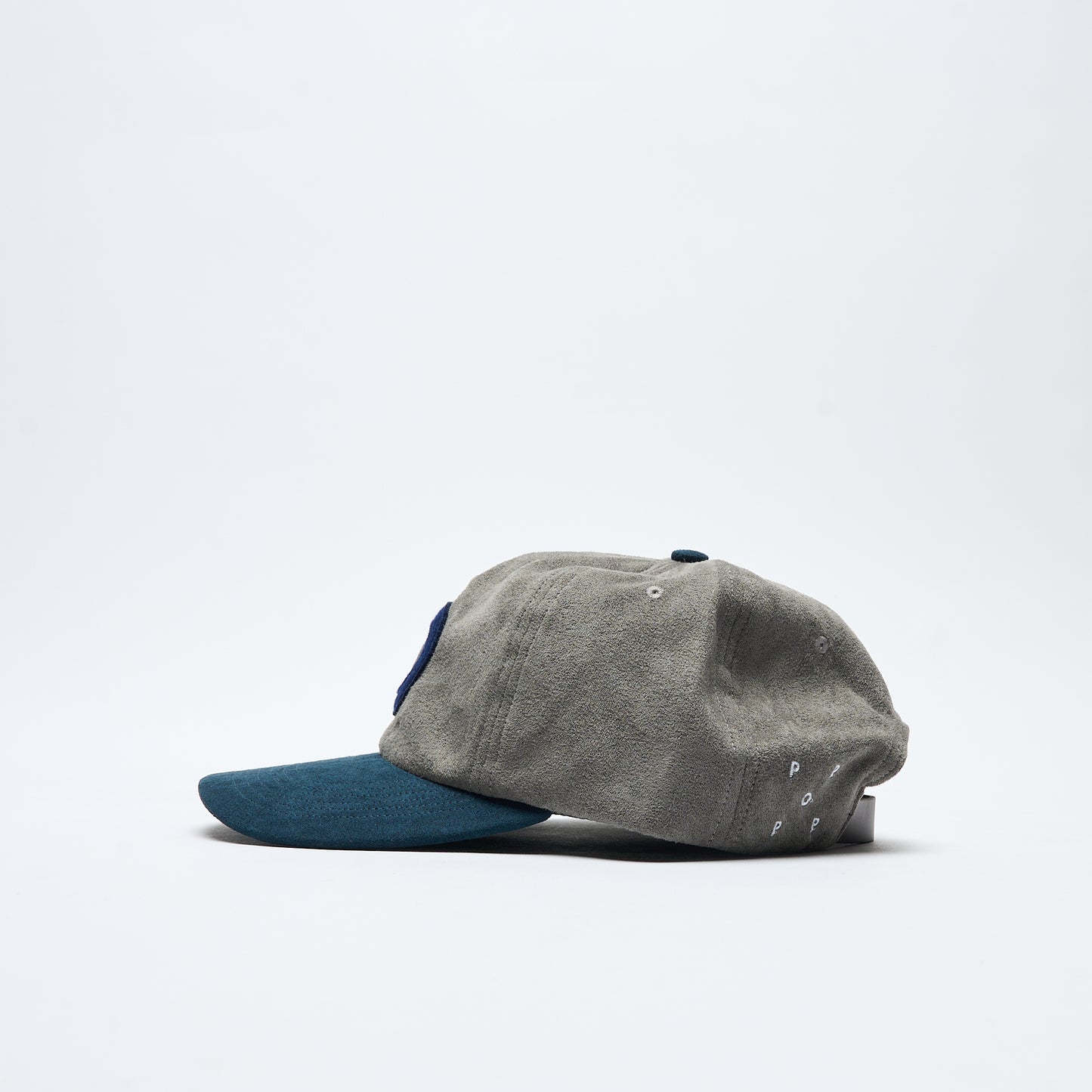 Pop Trading Company - O Sixpanel Hat (Grey/Navy)