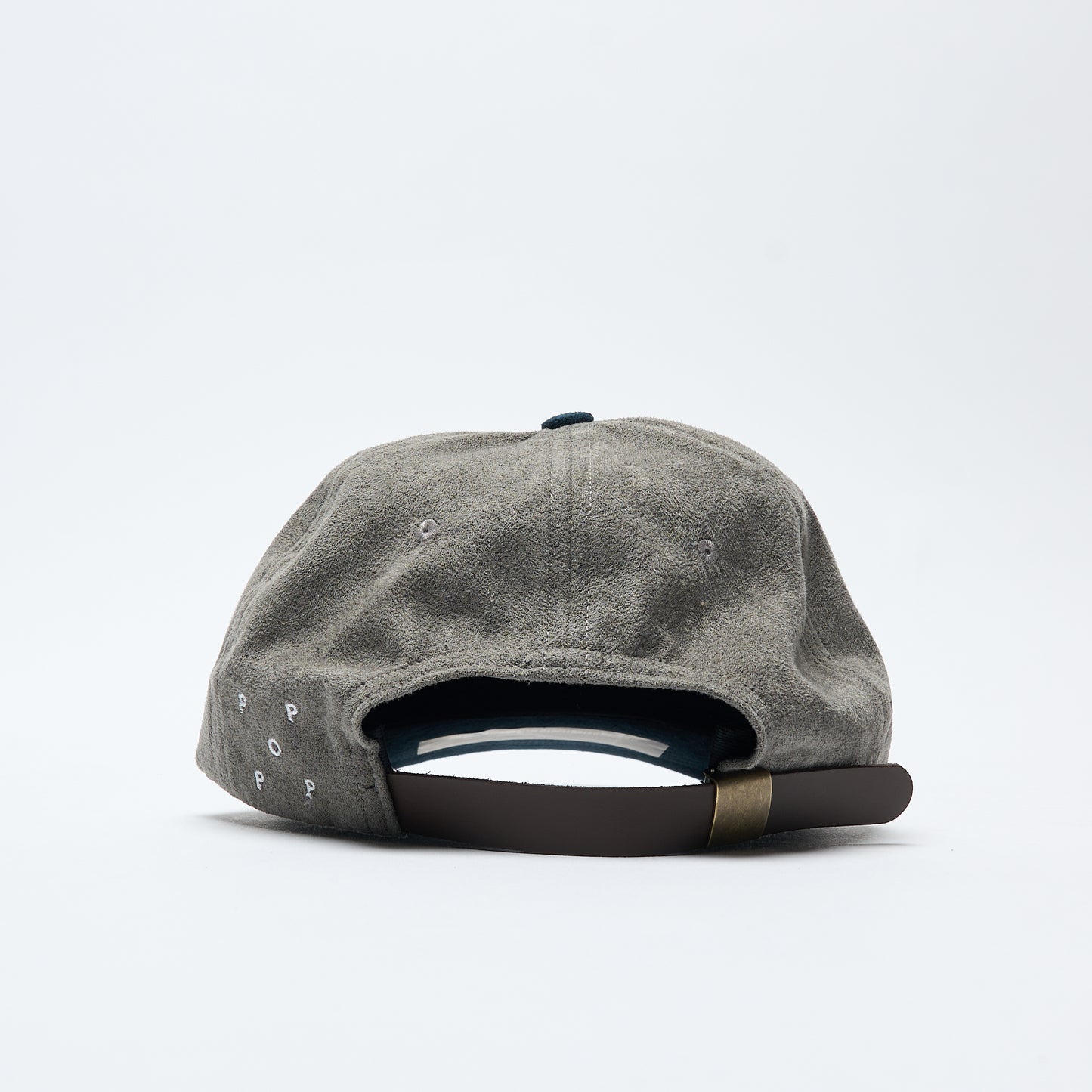 Pop Trading Company - O Sixpanel Hat (Grey/Navy)