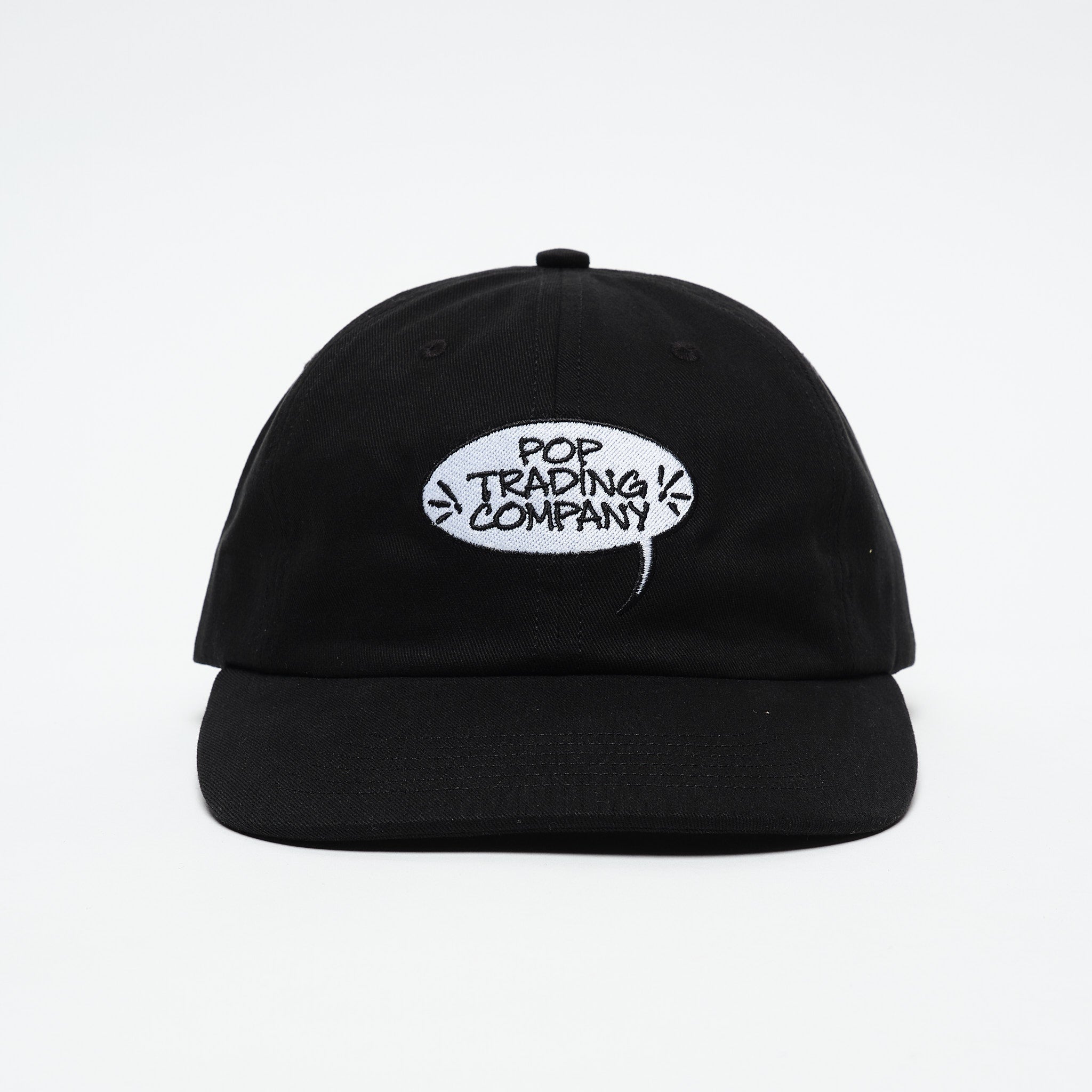 Pop Trading Company - fly sixpanel hat (Black) – MILK STORE