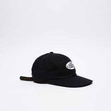 Pop Trading Company - fly sixpanel hat (Black)
