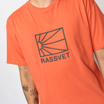 Rassvet - Men Big Logo Tee Shirt Knit (Orange)