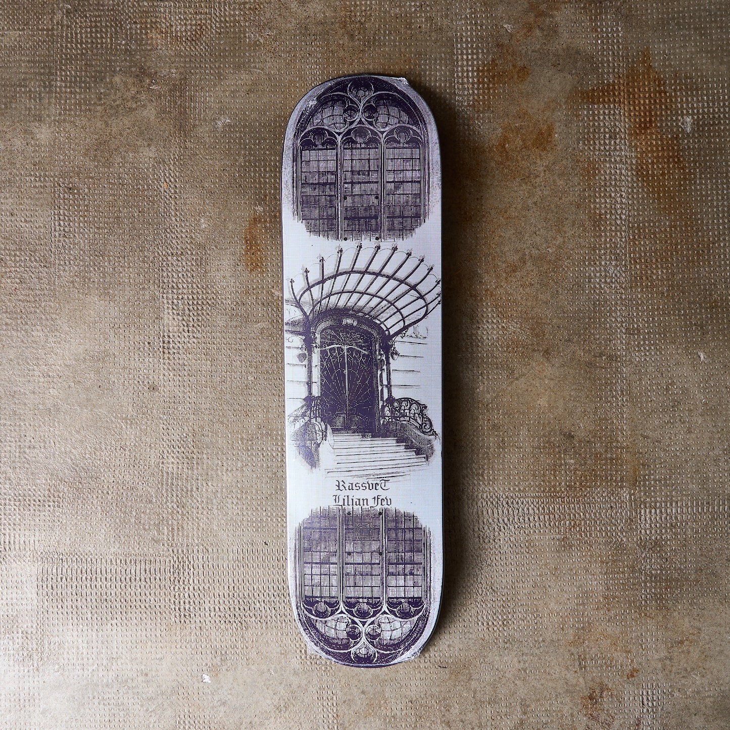 Rassvet Skateboards - Wood Mold Purple Lilian Fev 8.3