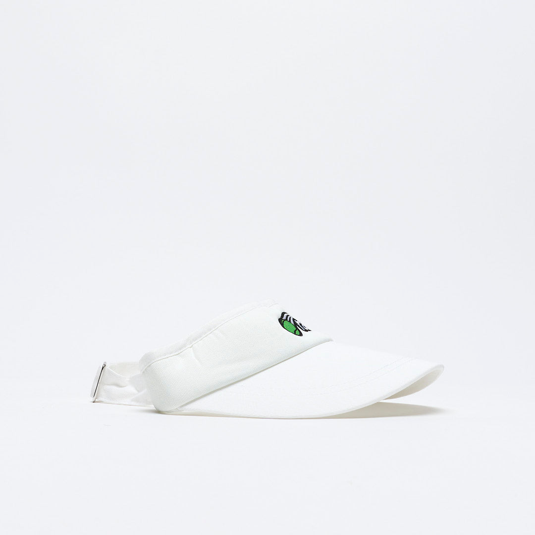 Rave Skateboard x Horah - Visor (White)