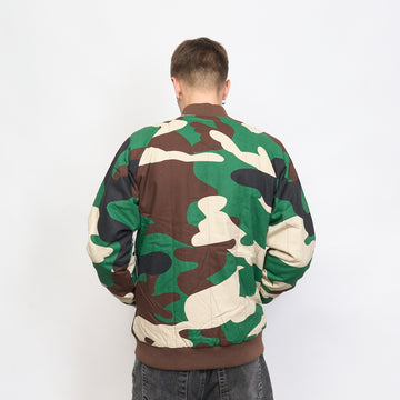 Real Bad Man - Anti Quilted Bomber (Camo)