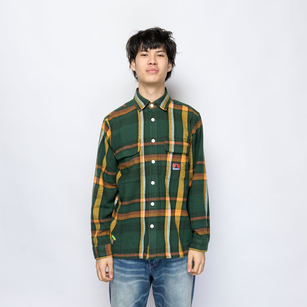 Real Bad Man - Flannel Shirt (Green)