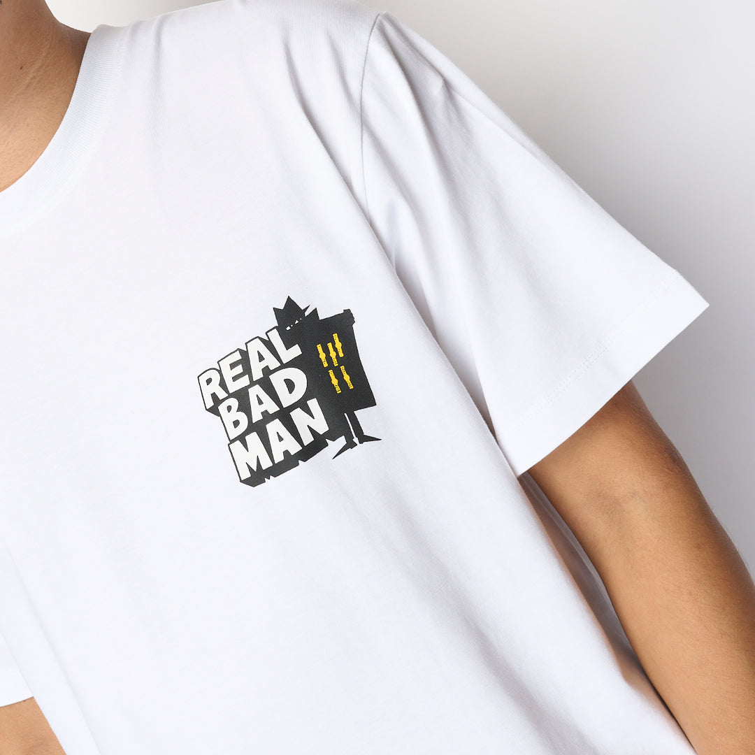 Real Bad Man - Gramicci x RBM Future Days SS Tee (White)