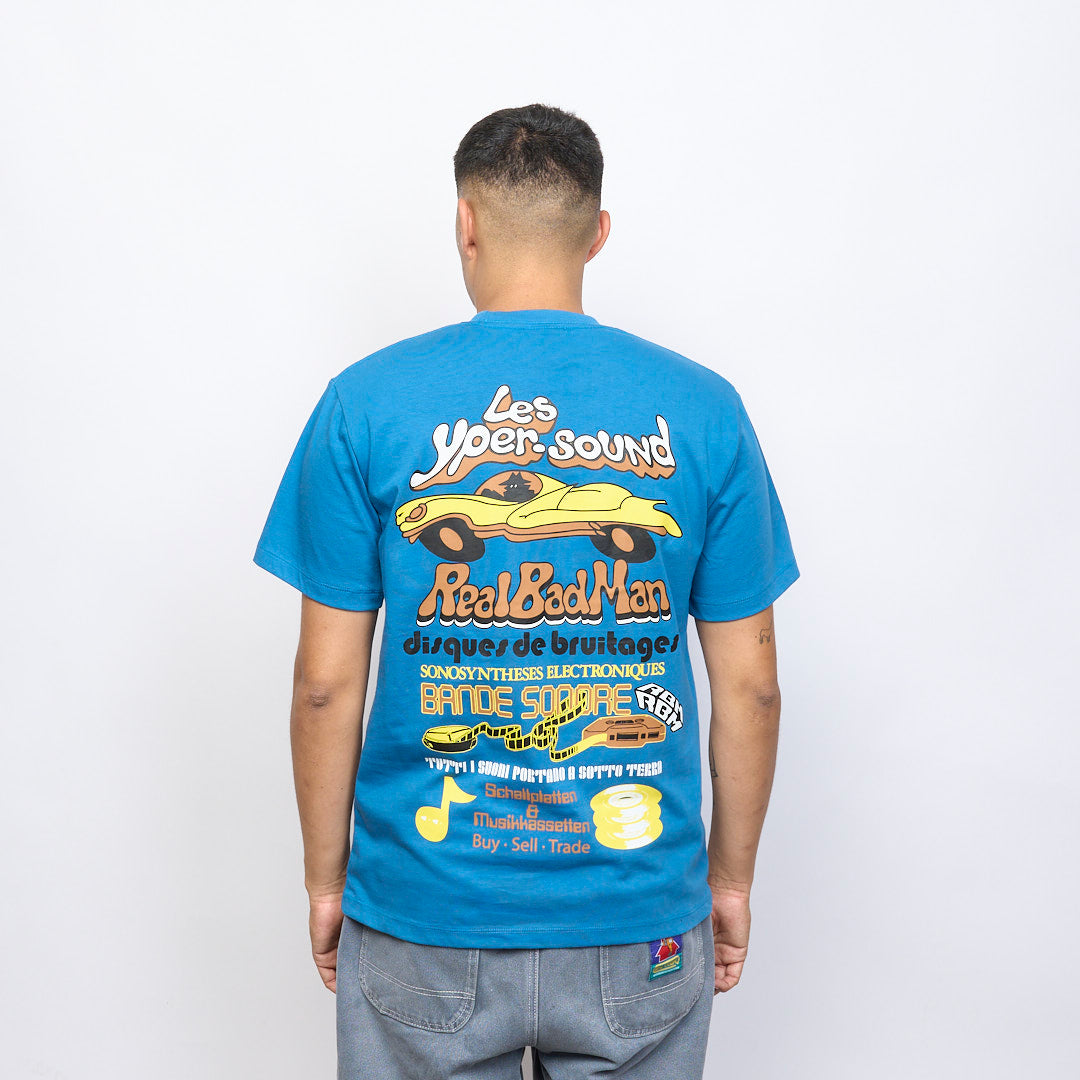 Real Bad Man - Les Yper Sound SS Tee (Vallarta Blue)