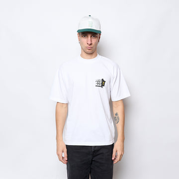 Real Bad Man - Masked Man SS Tee (White)