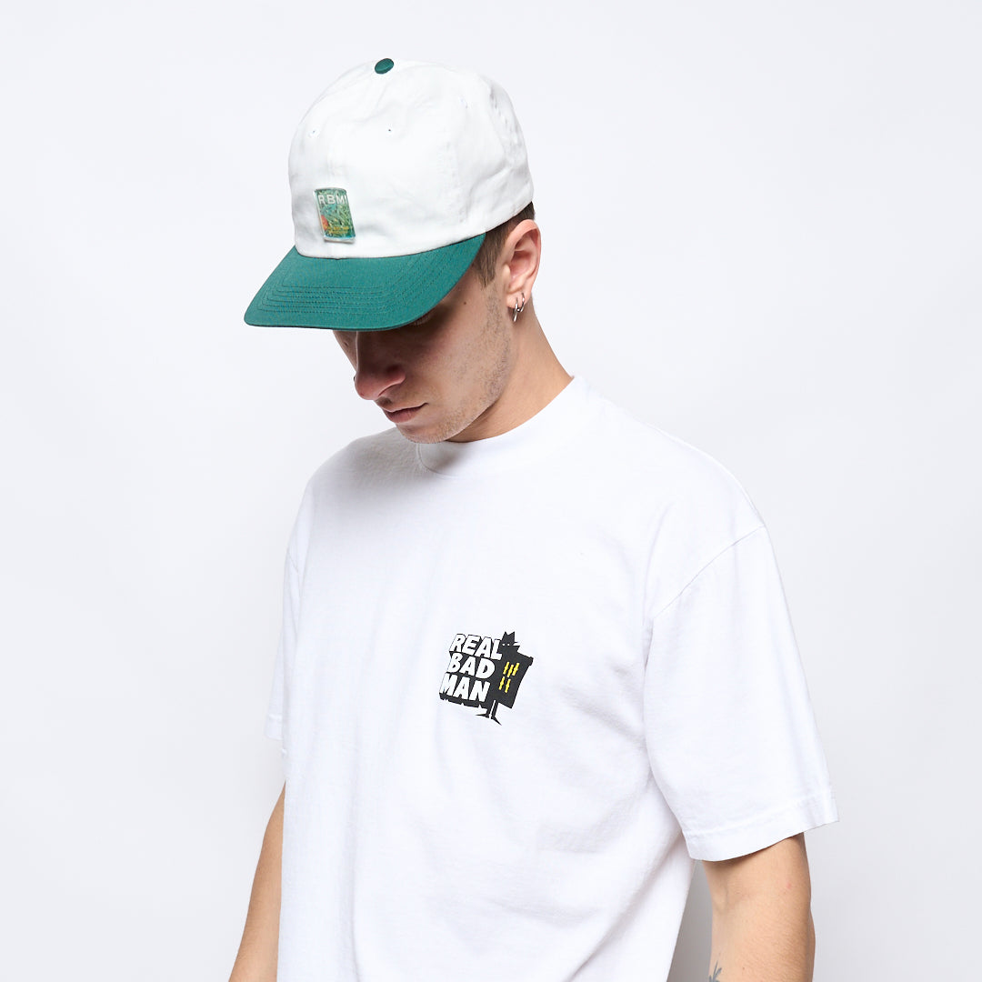 Real Bad Man - Masked Man SS Tee (White)