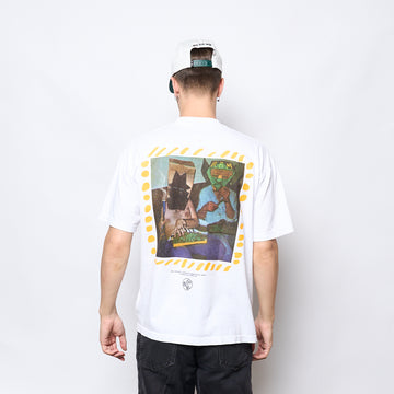 Real Bad Man - Masked Man SS Tee (White)