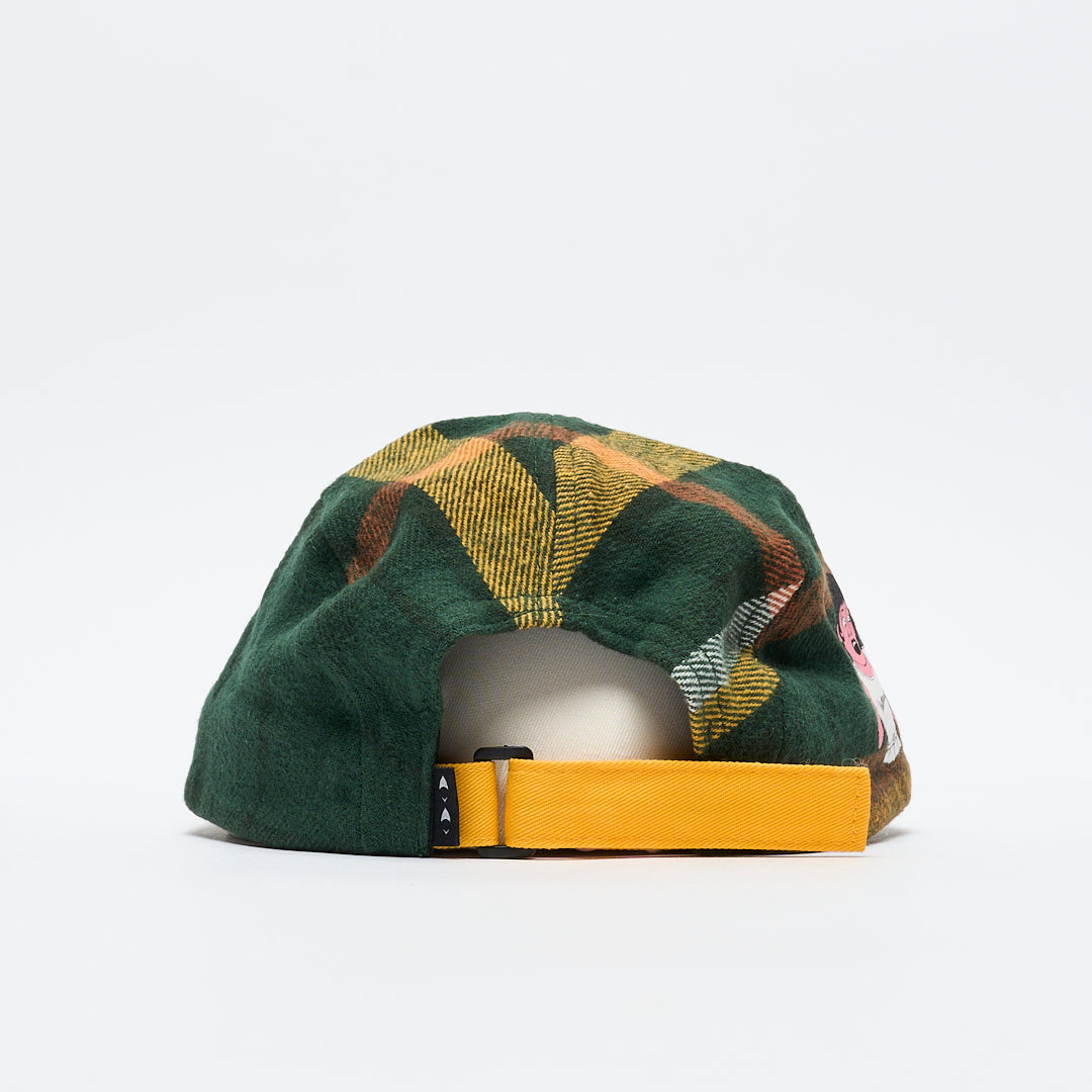 Real Bad Man - RBM Flannel Hat (Green/Brown)