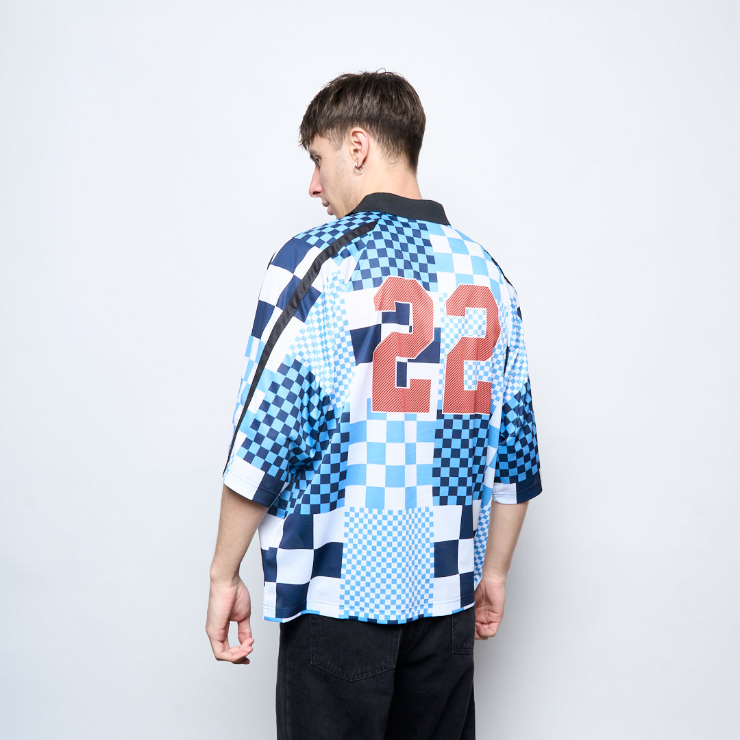 Reebok - Soccer Tee 22 Graphic (Blue)