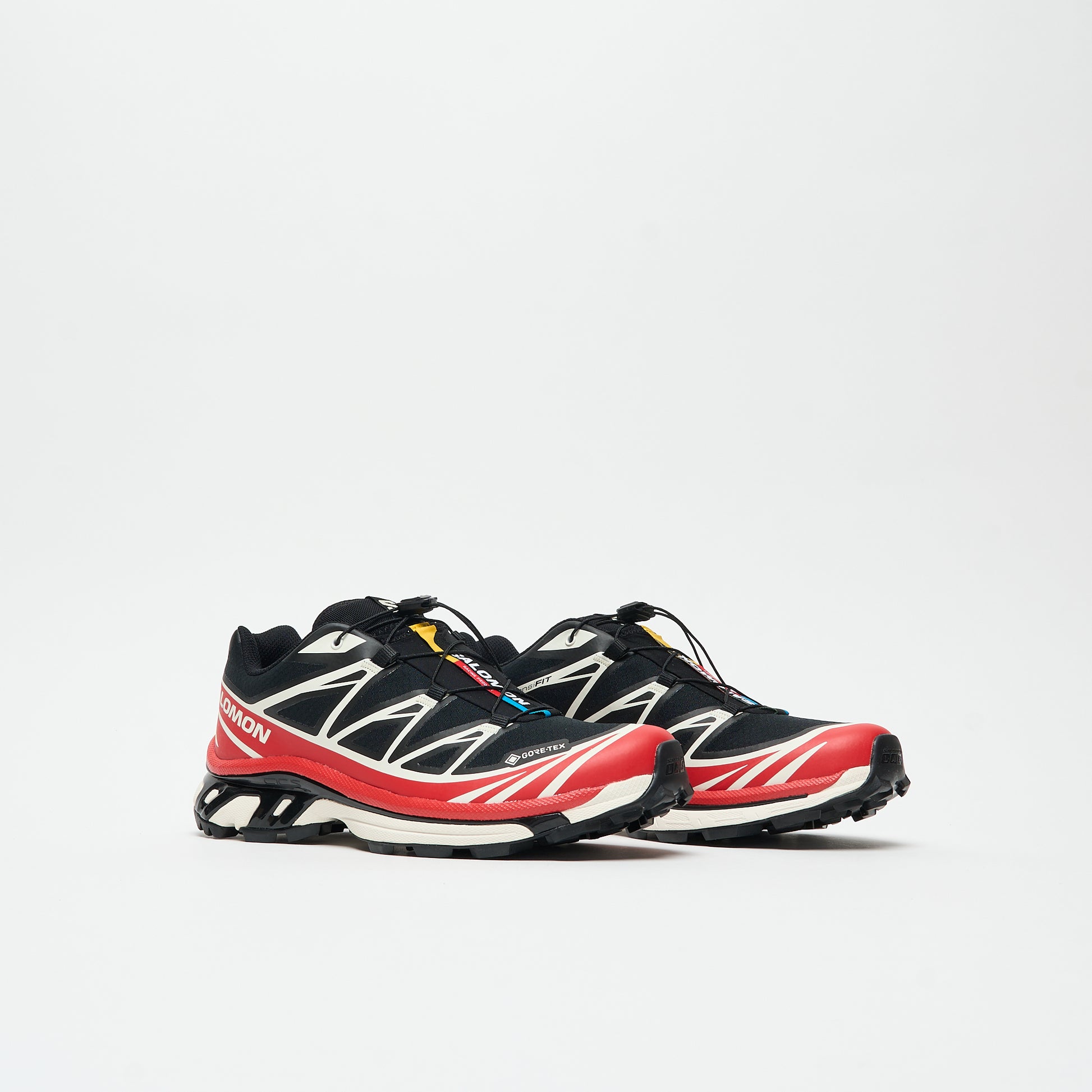Salomon - XT-6 GTX (Black/Flame Scarlet/Vanilla)