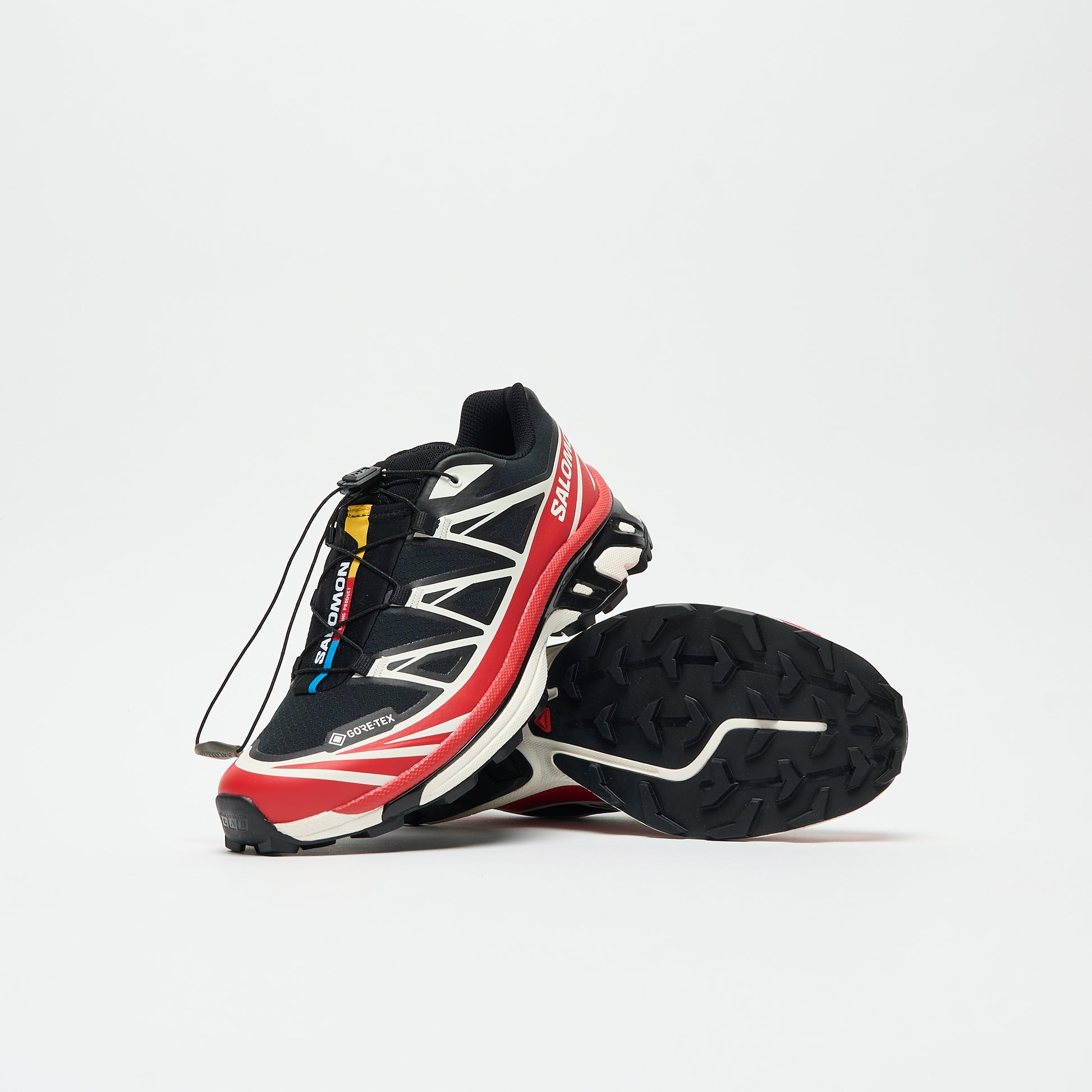 Salomon - XT-6 GTX (Black/Flame Scarlet/Vanilla)