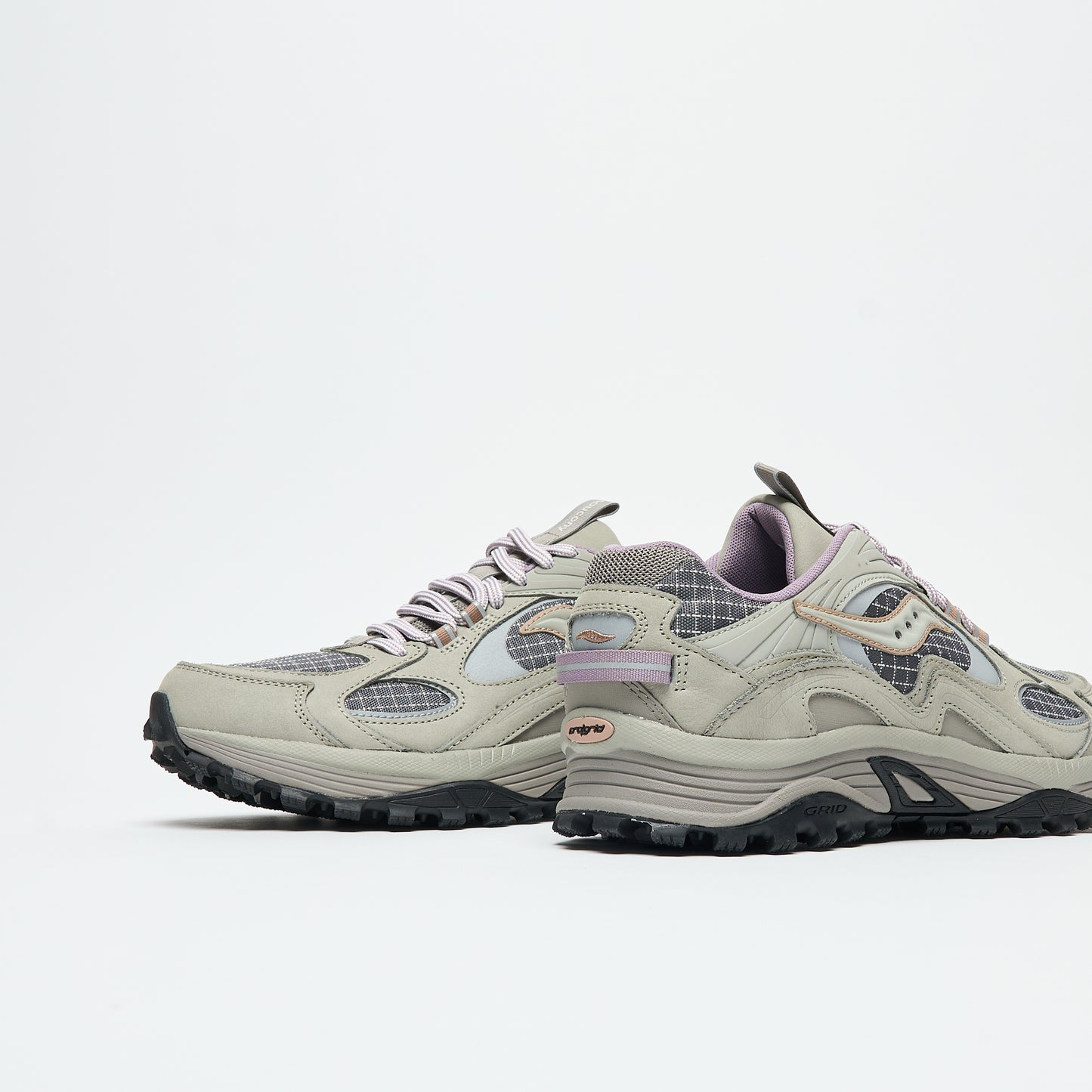 Saucony - Grid Aura X (Grey/Agave)