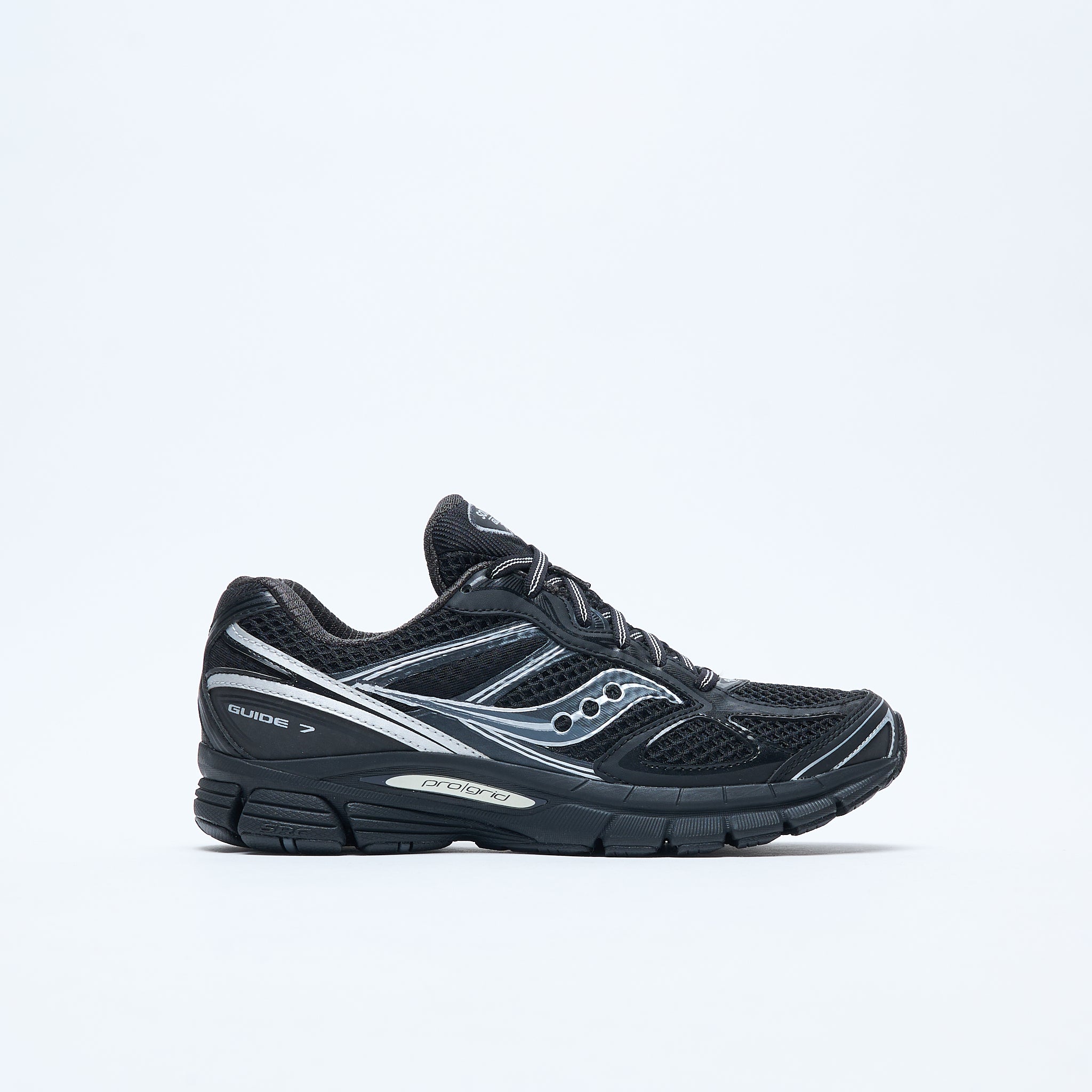 Saucony Progrid Guide 7 Black Silver MILK STORE saucony-progrid-guide-7-black-silver-milk-store