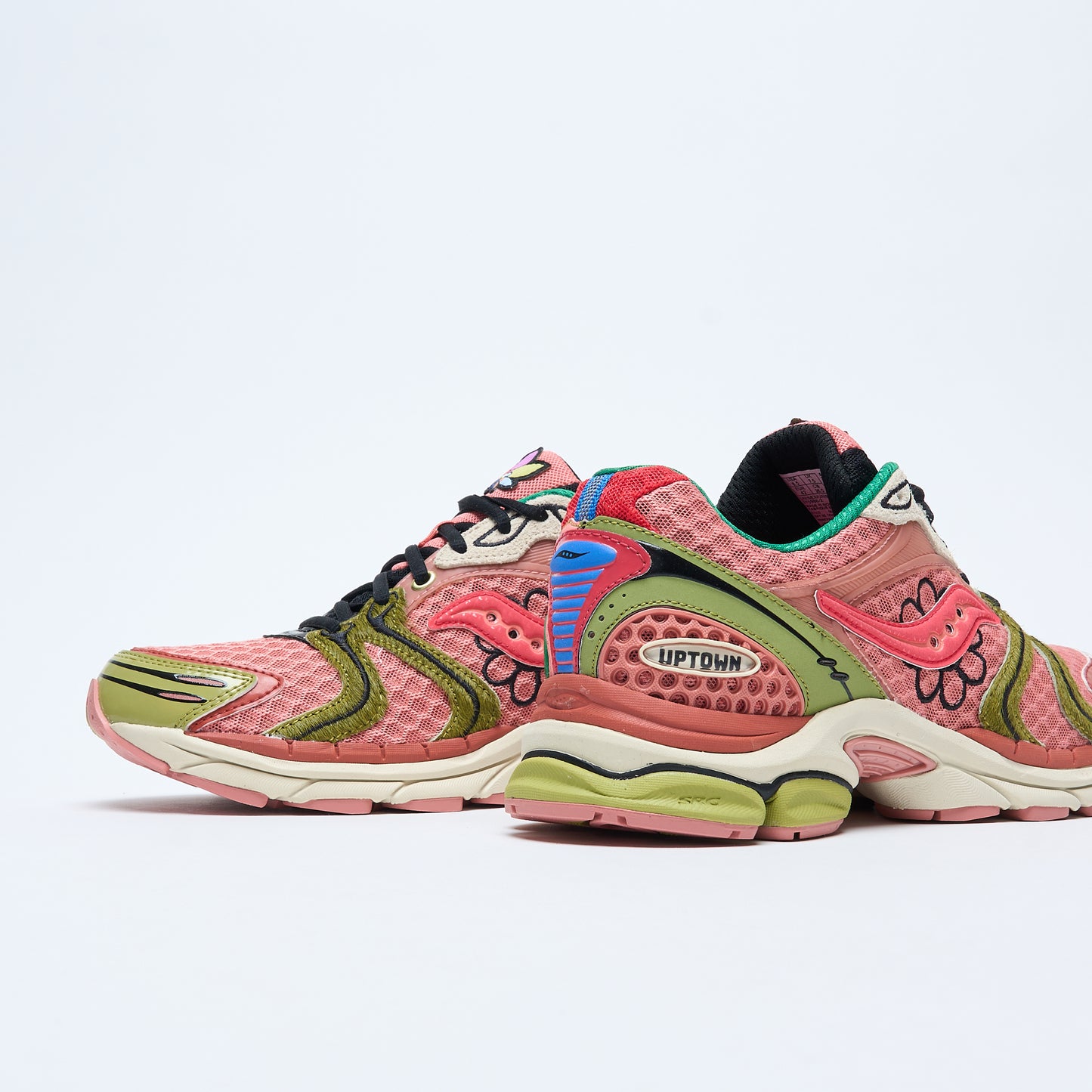 Saucony x Jae Tips - Progird Triumph 4 "Flowers Grows Uptown" (Peach/Leaf)