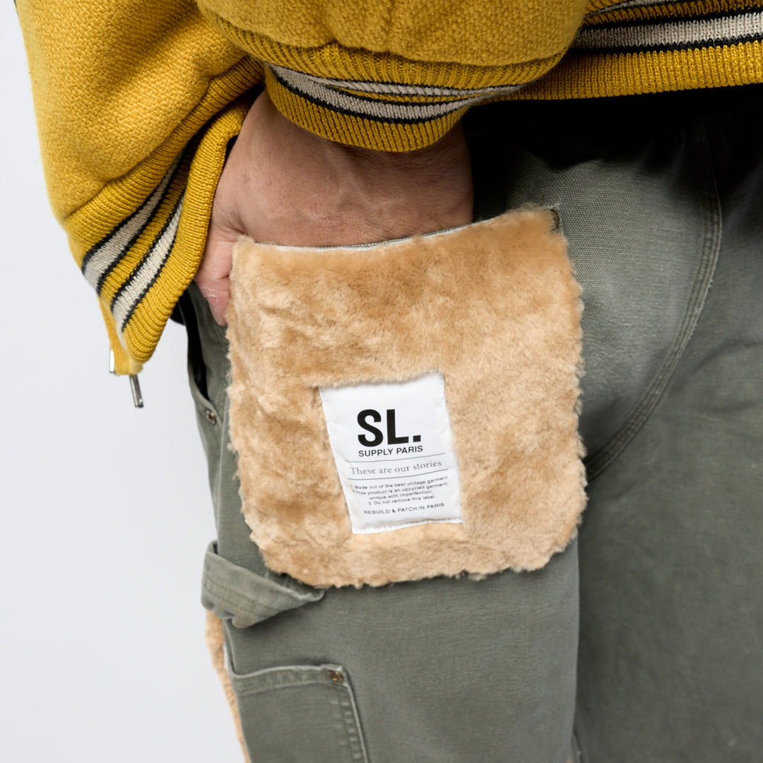 SL Supply - Carpenter Fourrure (Khaki/Beige)