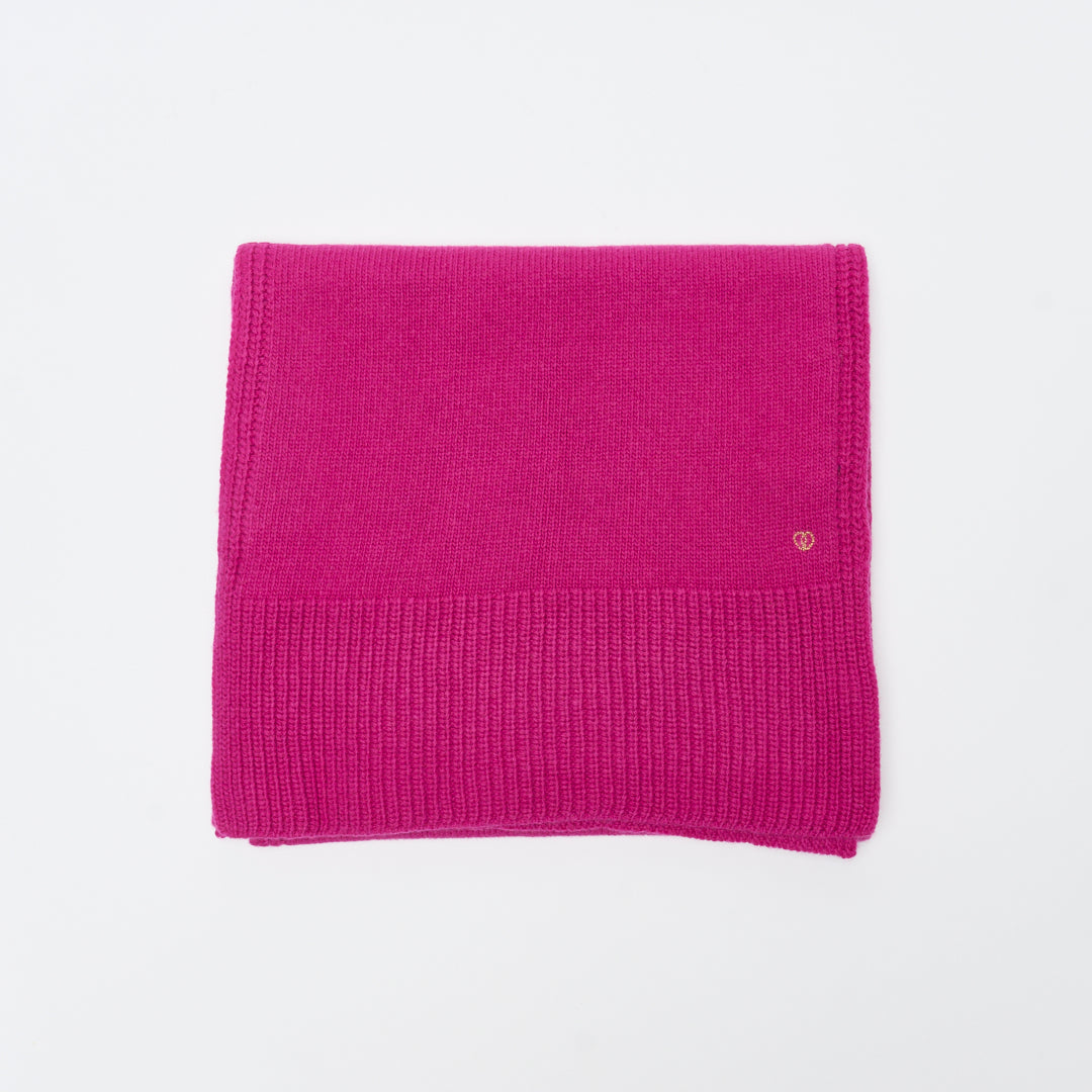 Seven Gauge - Wool Scarf (Fuscia)