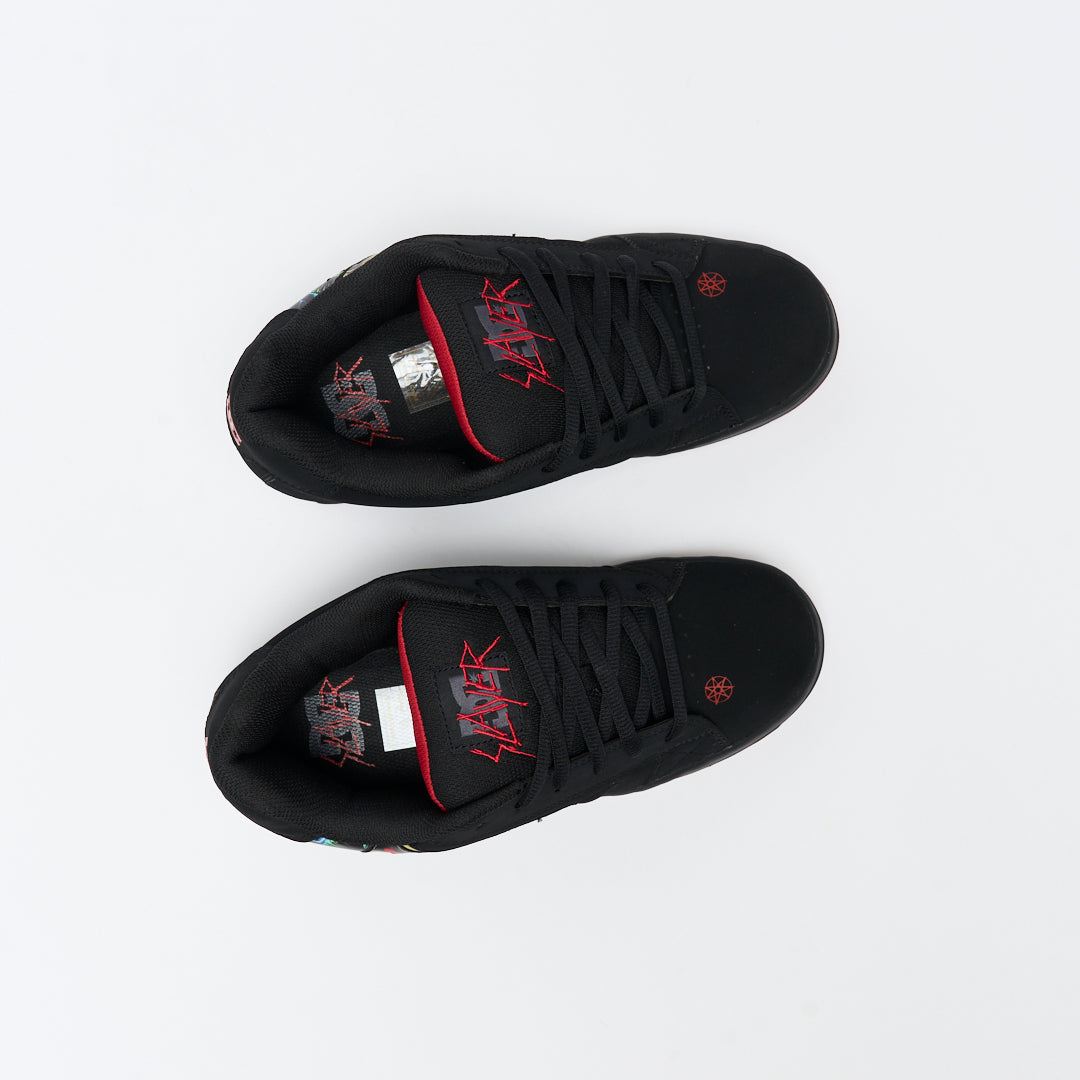 Slayer x DC Shoes - Net (Black/Chilli Peper)