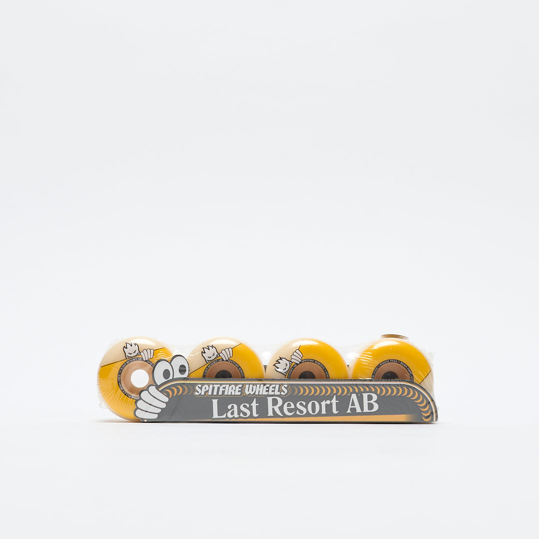 Spitfire Wheels x Last Resort AB - Radial Full Wheels 56mm (Yellow)