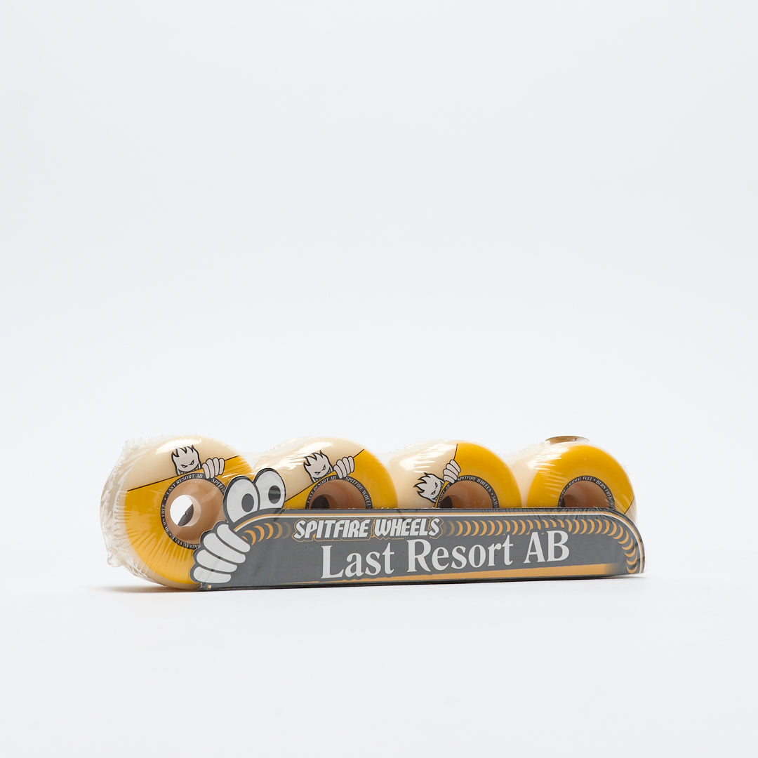 Spitfire Wheels x Last Resort AB - Radial Full Wheels 56mm (Yellow)