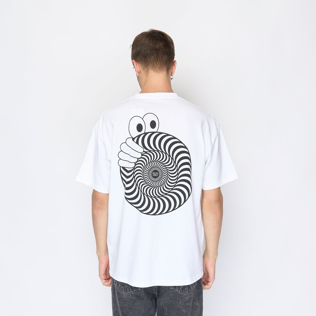 Spitfire Wheels x Last Resort AB - Swirl Tee (White)