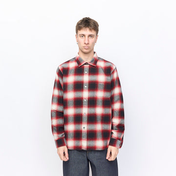 Stussy - Bay Plaid Shirt (Red)