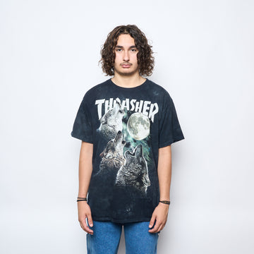 Thrasher - Howling Wolves T -shirt (Black)