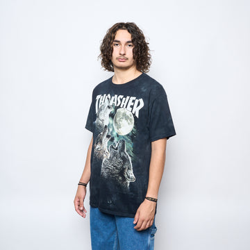 Thrasher - Howling Wolves T -shirt (Black)