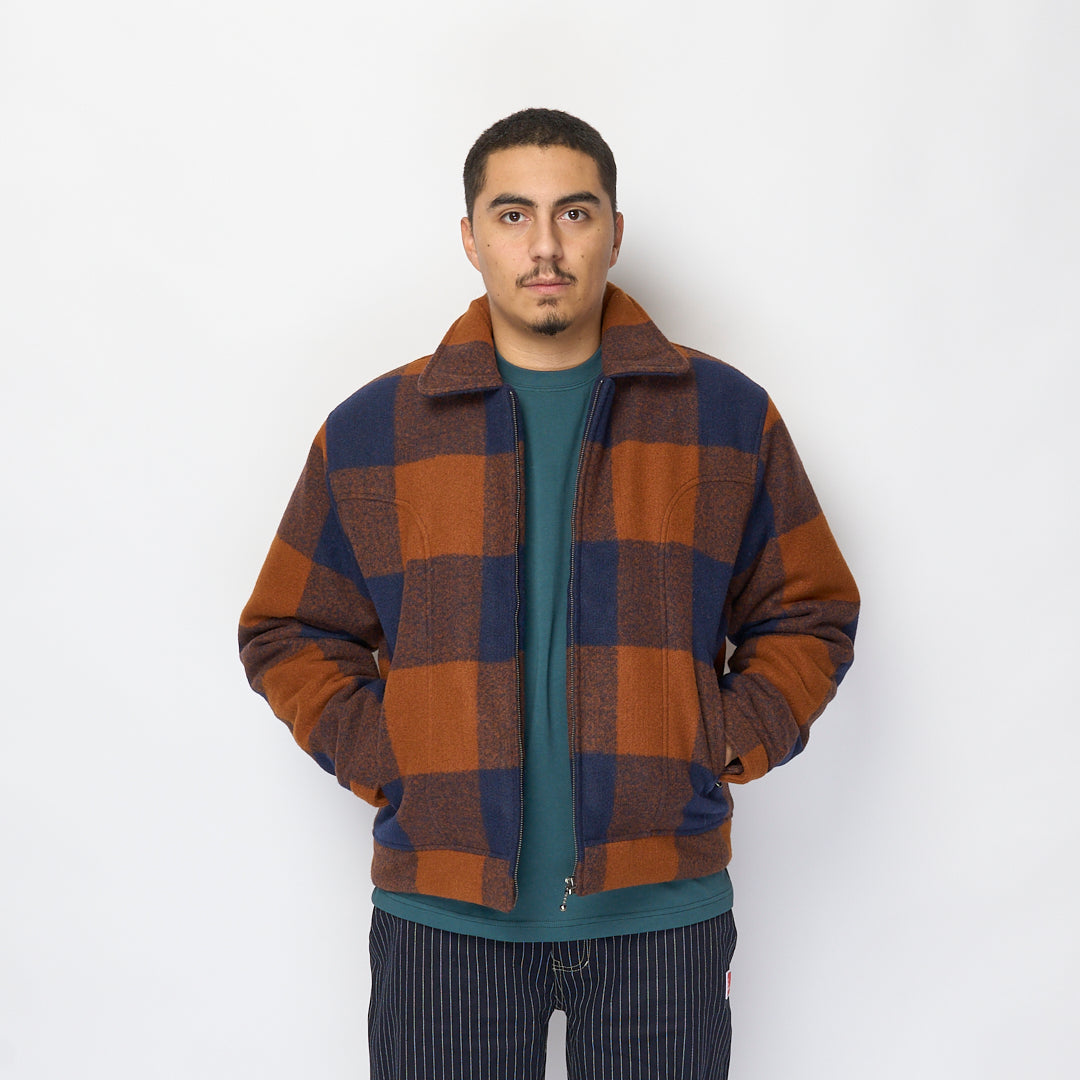 The New Originals - Astro Jacket (Coffee Liquor/Navy Checks)