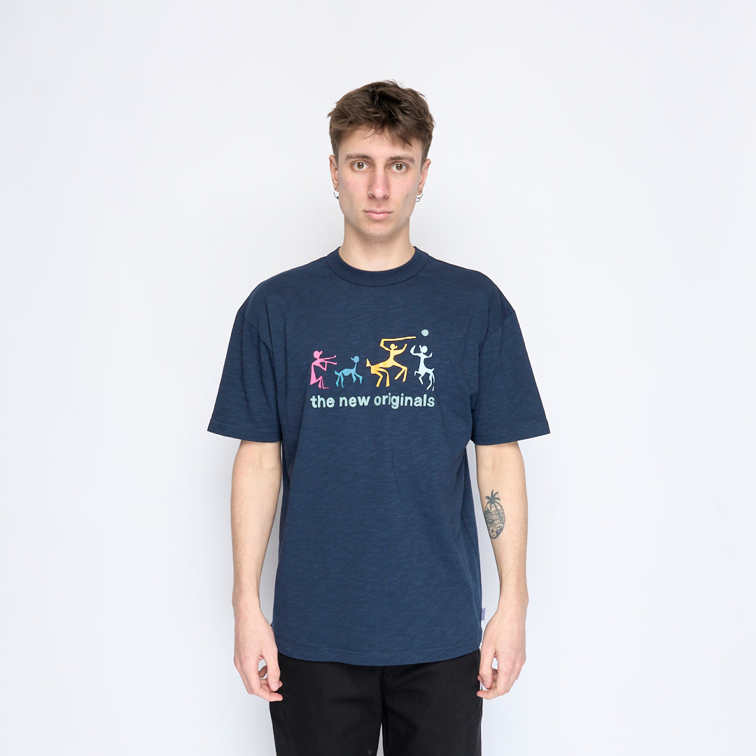 The New Originals - Fredasso Tee (Melange Navy)