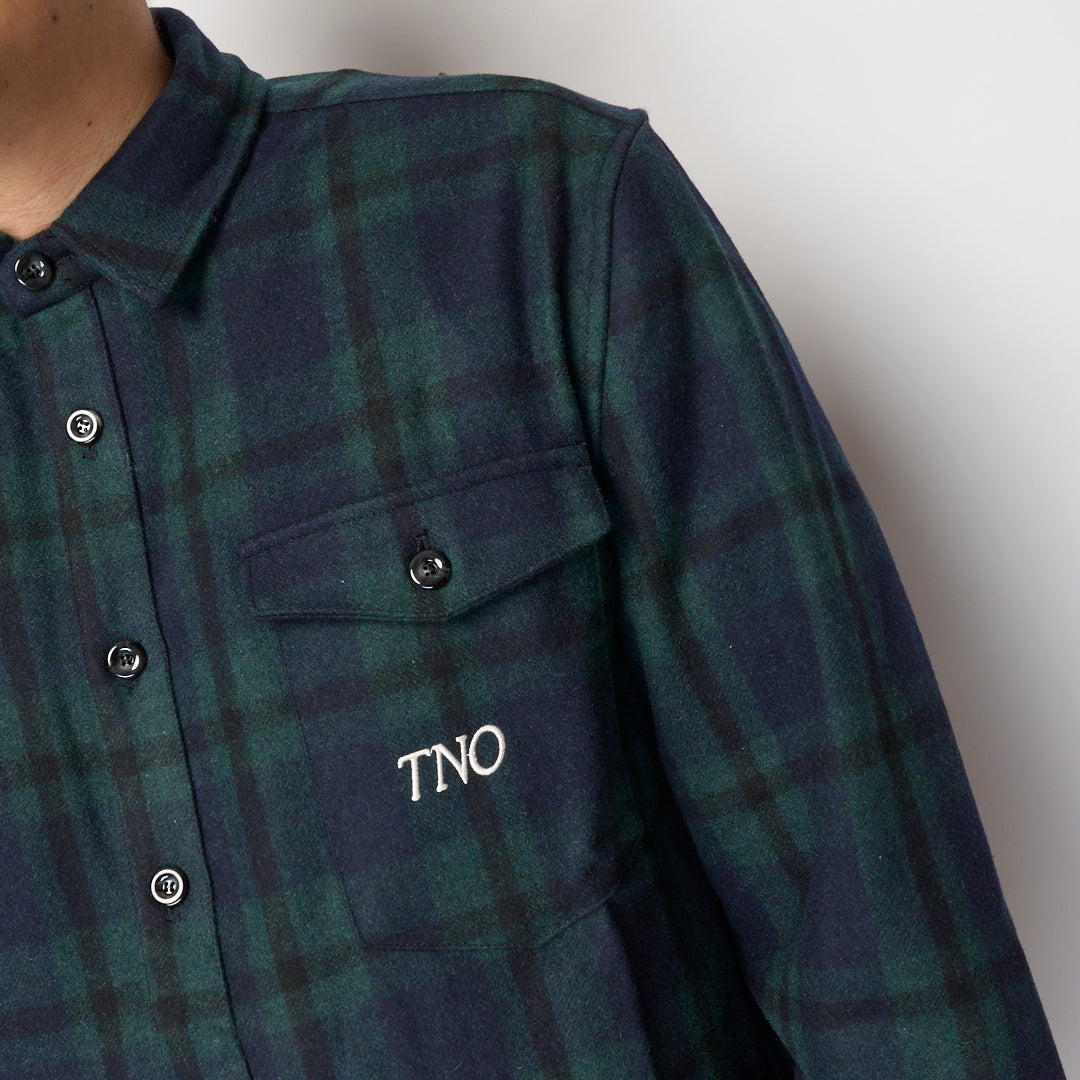 The New Originals - Lignator Overshirt (Navy/Magical Forest Checks)