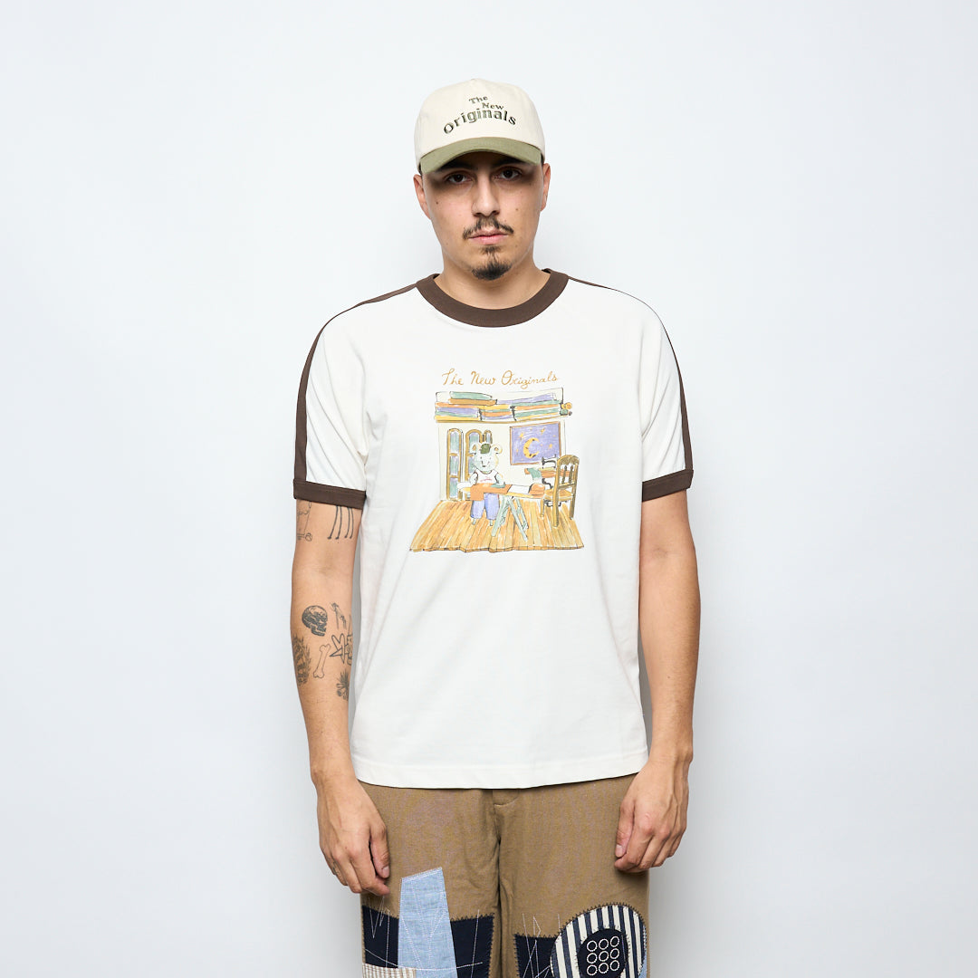 The New Originals - Workmouse Graphic Tee (White Allysum)