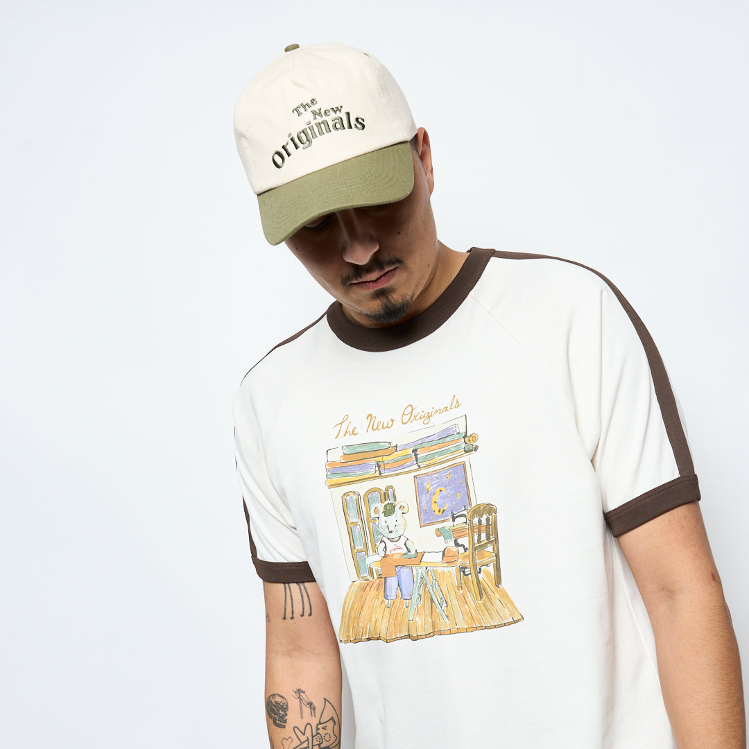The New Originals - Workmouse Graphic Tee (White Allysum)
