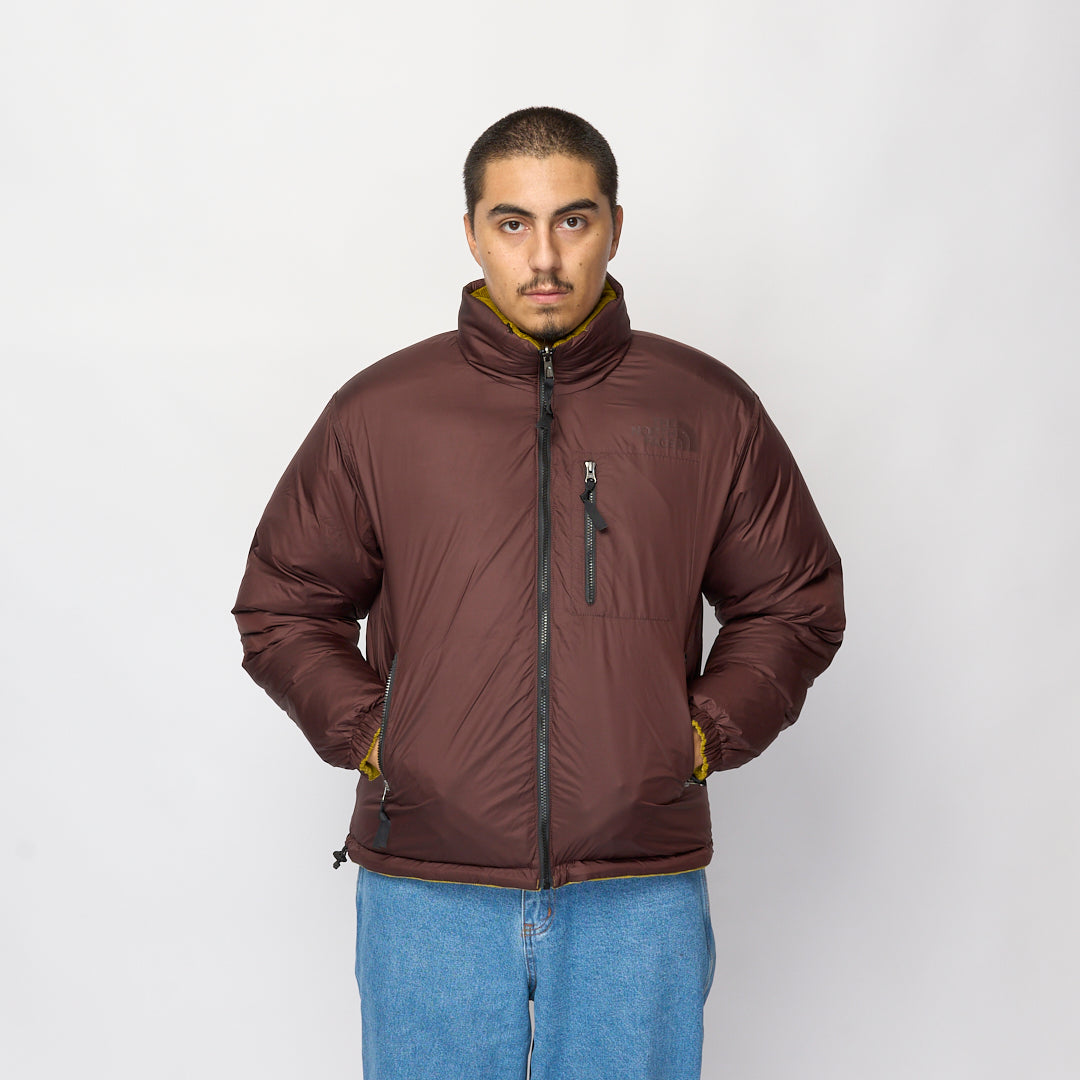 The North Face - M 92 Reversible Nuptse Corduroy (Sulphur Moss/Coal Brown)