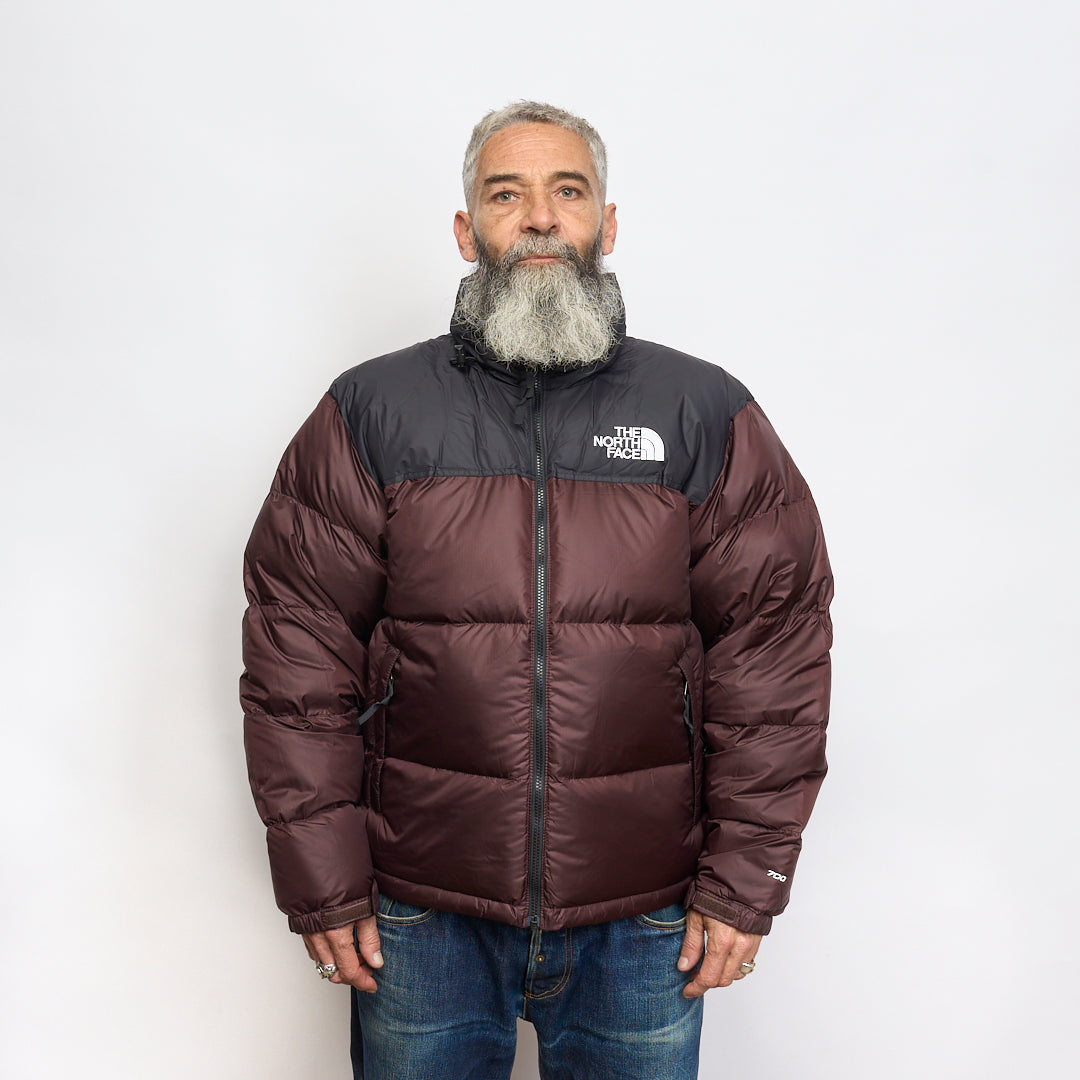 The North Face - Men 96 Retro Nuptse Jacket (Coal Brown/TNF Black)