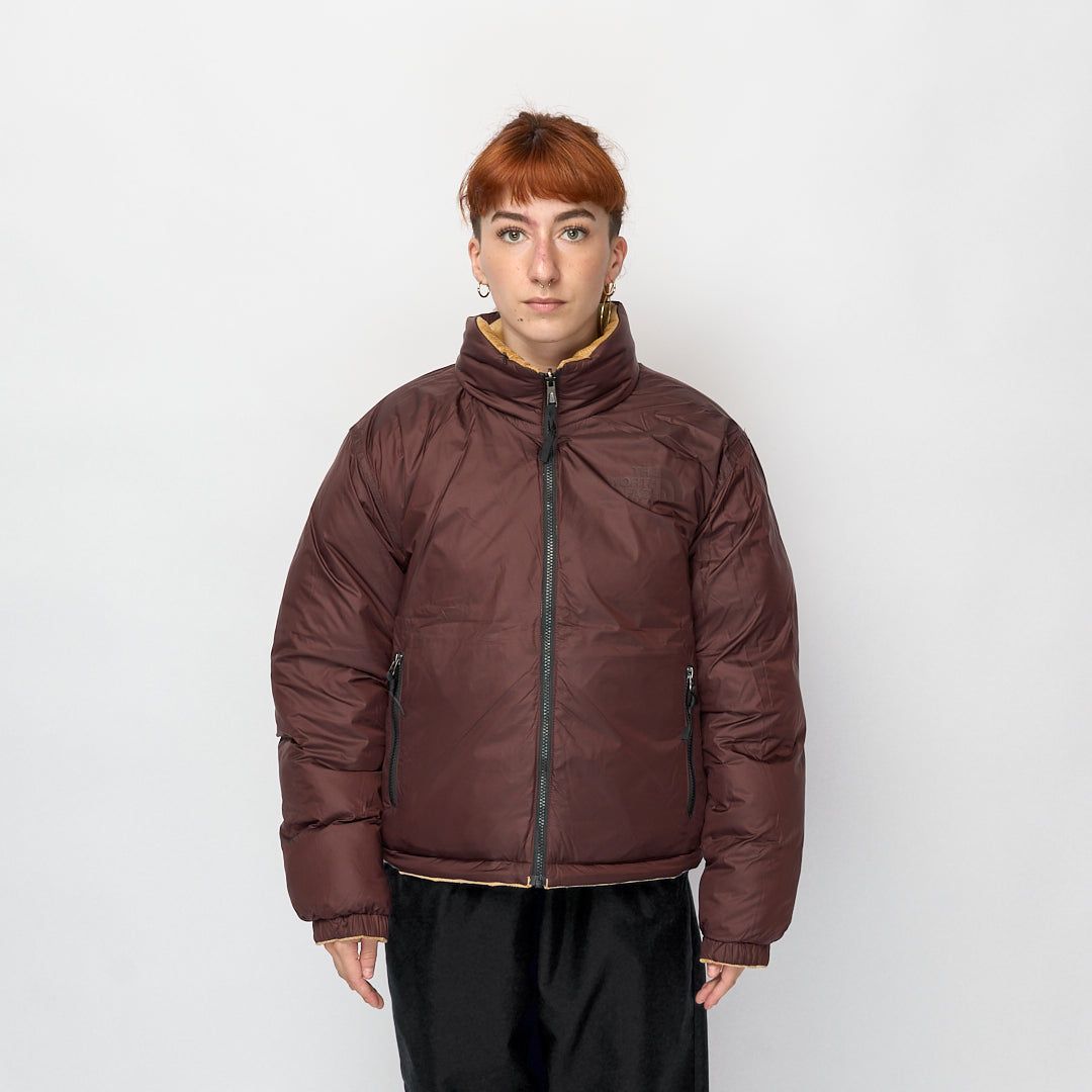 The North Face - W 92 Reversible Nuptse Corduroy (Almond/Brown)