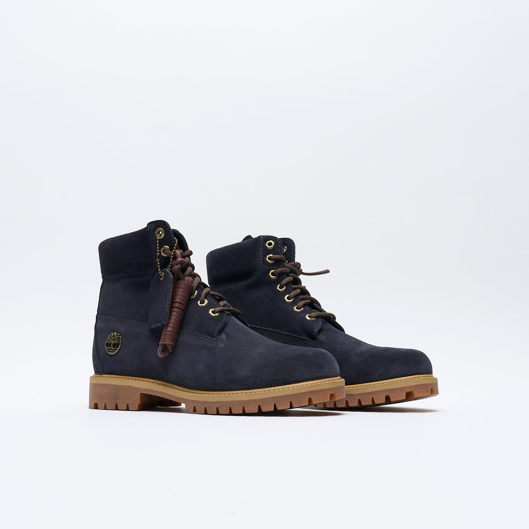 Timberland - Heritage 6 in Lace Waterproof (Dark Blue)