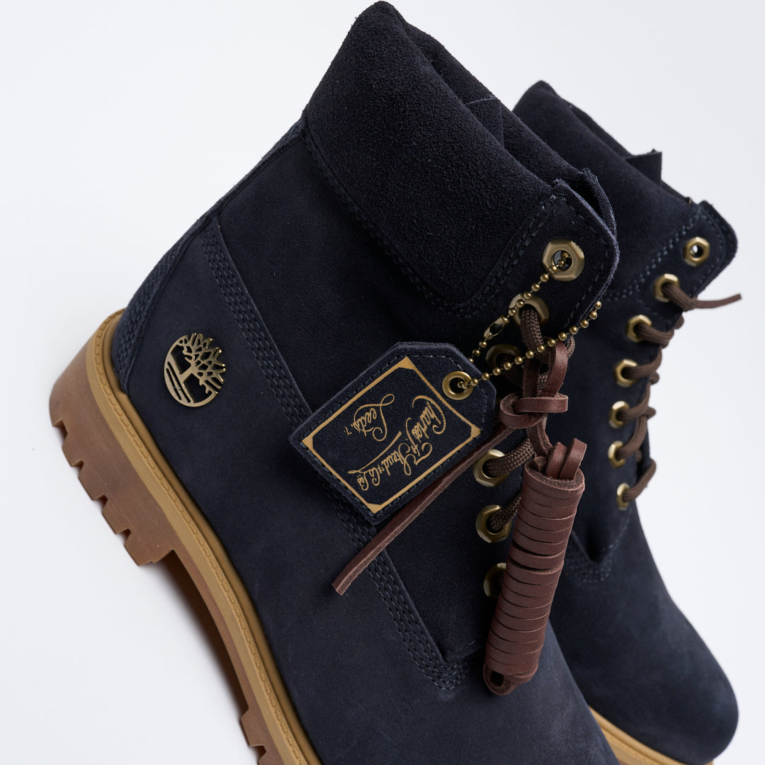 Timberland - Heritage 6 in Lace Waterproof (Dark Blue)