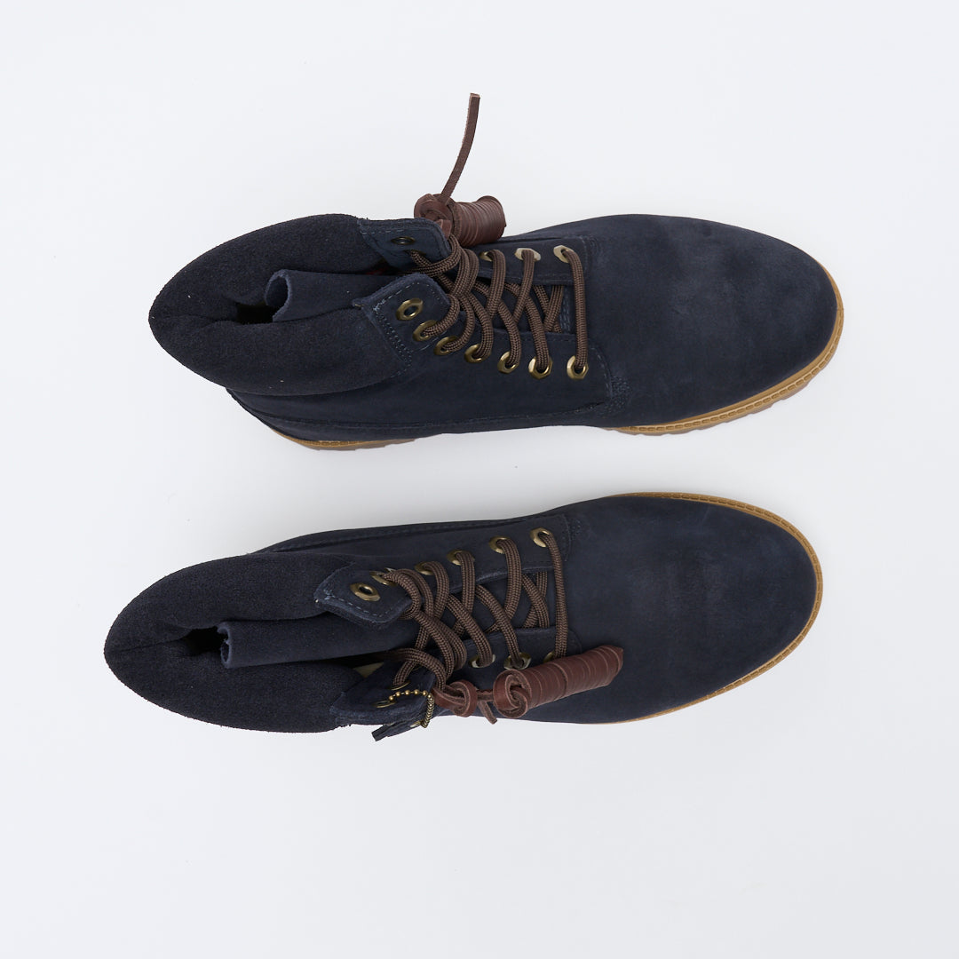 Timberland - Heritage 6 in Lace Waterproof (Dark Blue)