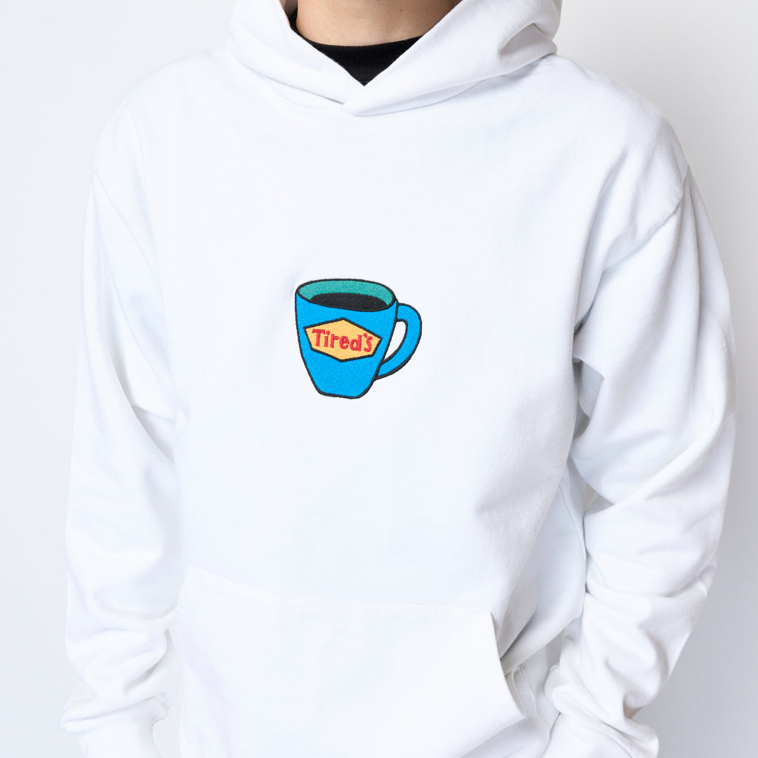 Tired skateboards - Hoodie (White)