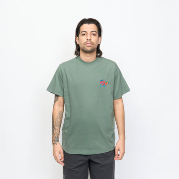 Tired Skateboards - Music SS Tee Organic (Green)